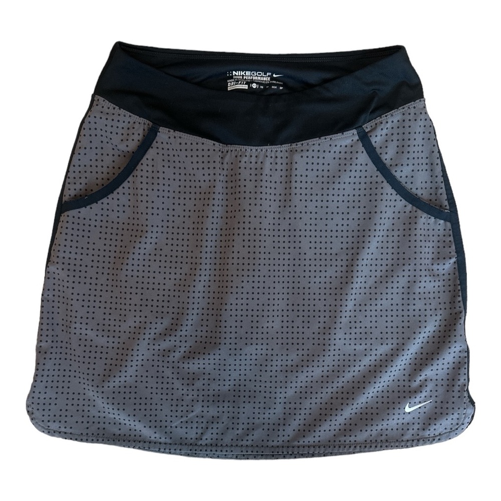 Nike Golf Women’s Gray Perforated Athletic Skort Size SMALL